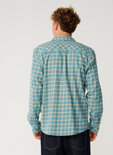 Load image into Gallery viewer, Classic Surf Checked In Flannel Dusty Jade
