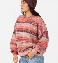 Load image into Gallery viewer, Bayou Stripe Long Sleeve Sweater
