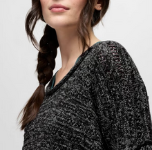 Load image into Gallery viewer, Malibu Lagoon Sweater Black Marl
