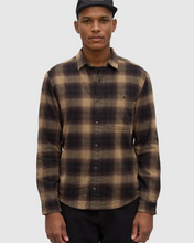 Load image into Gallery viewer, Forest Flannel Shirt ashwood storm plaid
