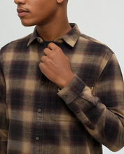 Load image into Gallery viewer, Forest Flannel Shirt ashwood storm plaid
