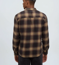 Load image into Gallery viewer, Forest Flannel Shirt ashwood storm plaid
