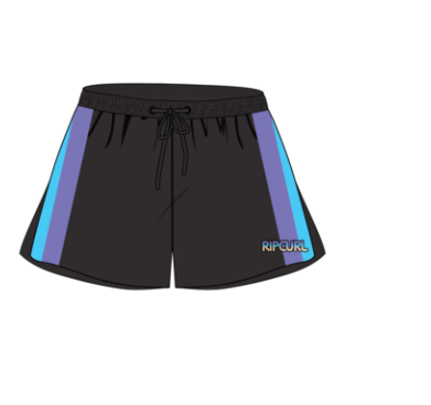 Las Dalias Colour Block Short