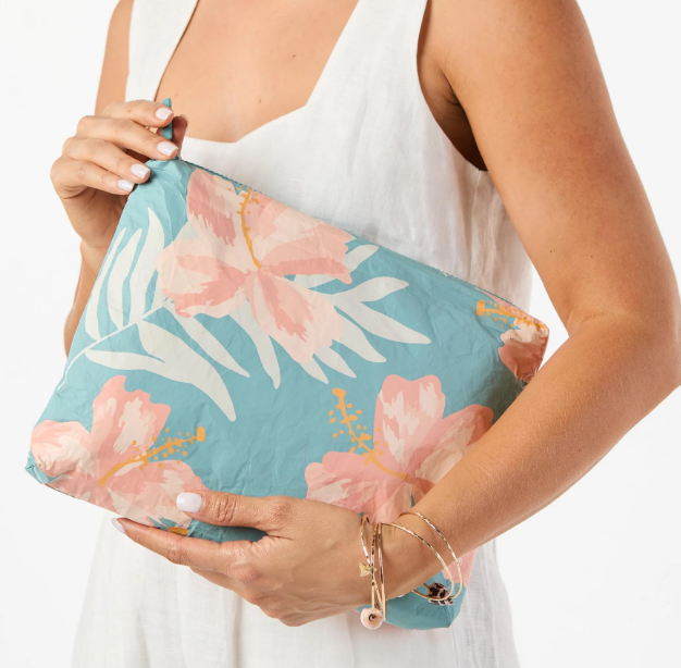 MID POUCH Adrift Pink Salt & Tide