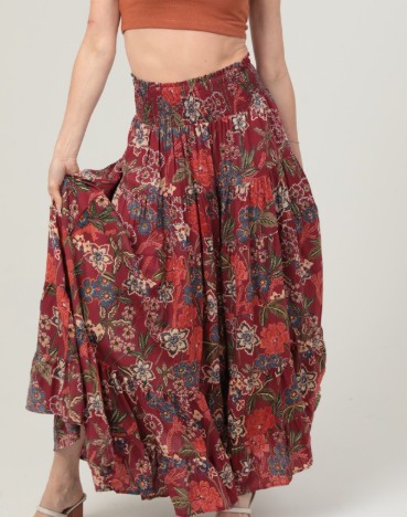 Scarlett Bloom maxi skirt