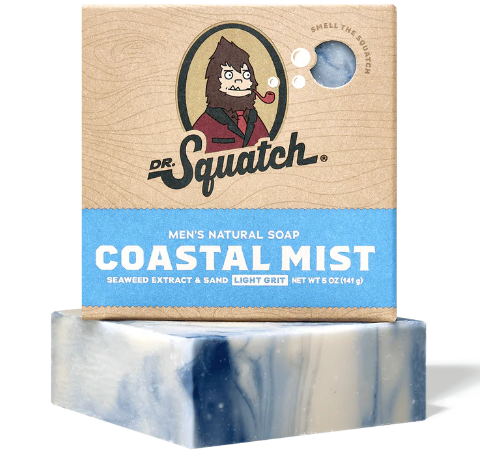 Coastal Mist Dr Squats Soap