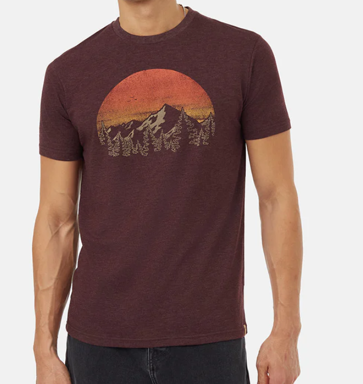 Vintage Sunset T-Shirt Mulberry Heather Arbutus