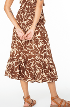 Load image into Gallery viewer, Malia Midi Skirt PARCHMENT PALM
