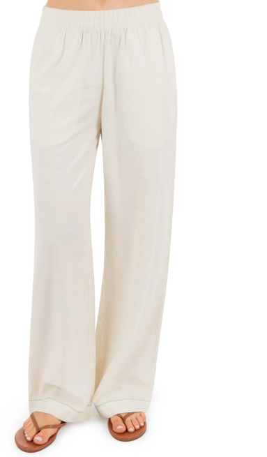 Wavy Days Pant Cream