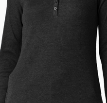 Load image into Gallery viewer, Women’s Crewneck Henley Shirt
