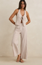 Load image into Gallery viewer, Louise Wide Leg Pant Tan
