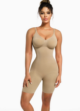 Load image into Gallery viewer, Slim Line Mid-thigh Bodysuit
