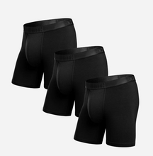 Load image into Gallery viewer, Classic Icon Boxer Brief Black 3 Pack
