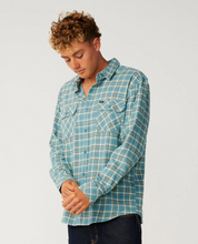 Load image into Gallery viewer, Classic Surf Checked In Flannel Dusty Jade
