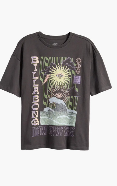 Swell Trip Cotton Graphic T-Shirt