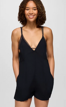Load image into Gallery viewer, Fernie V-Neck Romper Black
