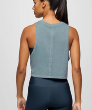 Load image into Gallery viewer, Everyday Crop Tank Saltwater
