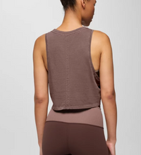Load image into Gallery viewer, Everyday Crop Tank Carob
