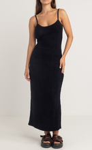 Load image into Gallery viewer, Sofia Boucle midi dress black
