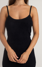 Load image into Gallery viewer, Sofia Boucle midi dress black

