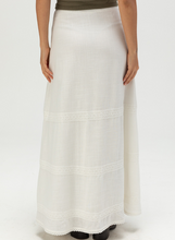 Load image into Gallery viewer, Pearl Button Front Womens Maxi Skirt
