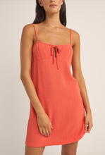 Load image into Gallery viewer, Seacoast keyhole slip dress Coral
