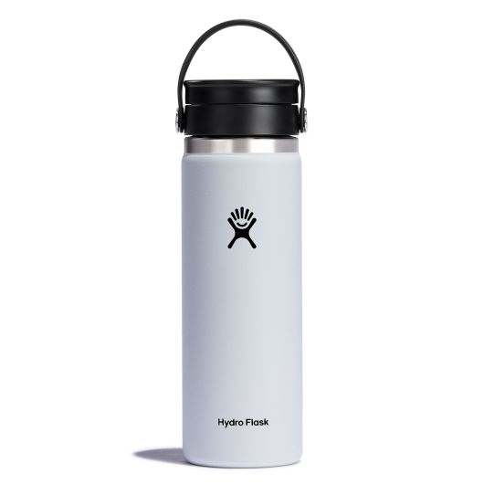20 oz Coffee Cup with Flex Sip Lid White
