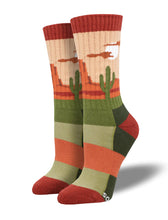 Load image into Gallery viewer, DESERT PLAINS Merino Wool Socks Sock size 9-11 Womens
