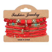 Load image into Gallery viewer, HANDMADE BEADED BOHEMIAN BRACELET
