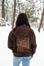 Load image into Gallery viewer, Wild Field Unisex Hoodie - Brown
