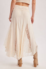 Load image into Gallery viewer, Wild Grace Lace Maxi Skirt Black
