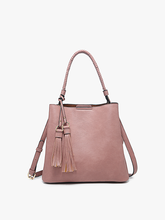 Load image into Gallery viewer, Olivia Animal Print Hobo Bag
