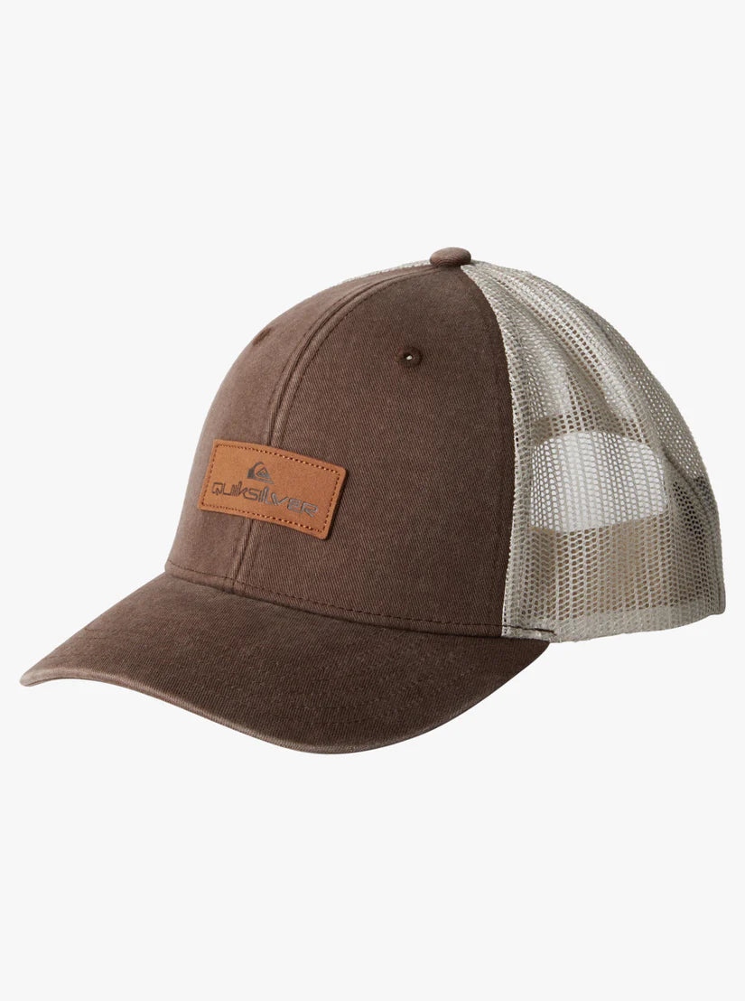 Down The Hatch Trucker Hat Brown