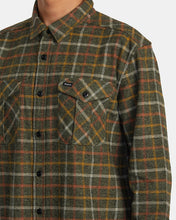 Load image into Gallery viewer, Hughes Flannel Long Sleeve Shirt Warm Grey
