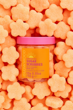 Load image into Gallery viewer, Peach and Mint Exfoliating Sugar Scrubbies

