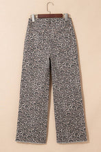 Load image into Gallery viewer, Leopard Love Wide Leg High Waist Jeans
