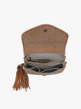 Load image into Gallery viewer, Sloane Suede Crossbody Ginger
