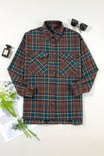 Load image into Gallery viewer, Cabin Bound Buttoned Jacket Brown
