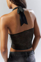 Load image into Gallery viewer, Halter Printed Backless Tank
