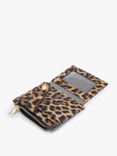 Load image into Gallery viewer, Sam Mini Snap Wallet/Card Holder Lt Brown
