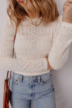 Load image into Gallery viewer, Cherish Sheer Lace Top
