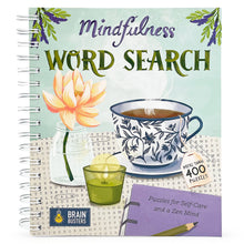 Load image into Gallery viewer, Mindfulness Word Search Adult Puzzle Book
