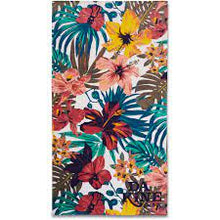 Load image into Gallery viewer, TERRY BEACH TOWEL Tropidelic White
