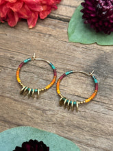 Load image into Gallery viewer, Harvest Eartha GOLD FILLED Small Hoop Earrings
