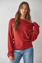 Load image into Gallery viewer, Cranberry Kiss Sweater
