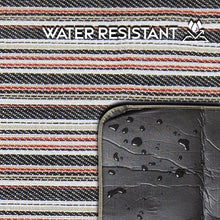 Load image into Gallery viewer, Saddle Stripe Woven Picnic Blanket
