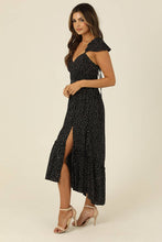 Load image into Gallery viewer, Classic Charm Black Pokadot Dress
