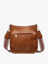 Load image into Gallery viewer, Chloe Crossbody with Guitar Strap Brown

