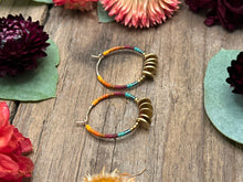 Load image into Gallery viewer, Harvest Morning GOLD FILLED Small Hoop Earrings
