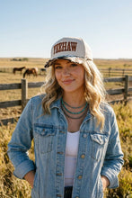 Load image into Gallery viewer, `Yeehaw Two Tone Canvas Cotton Cap
